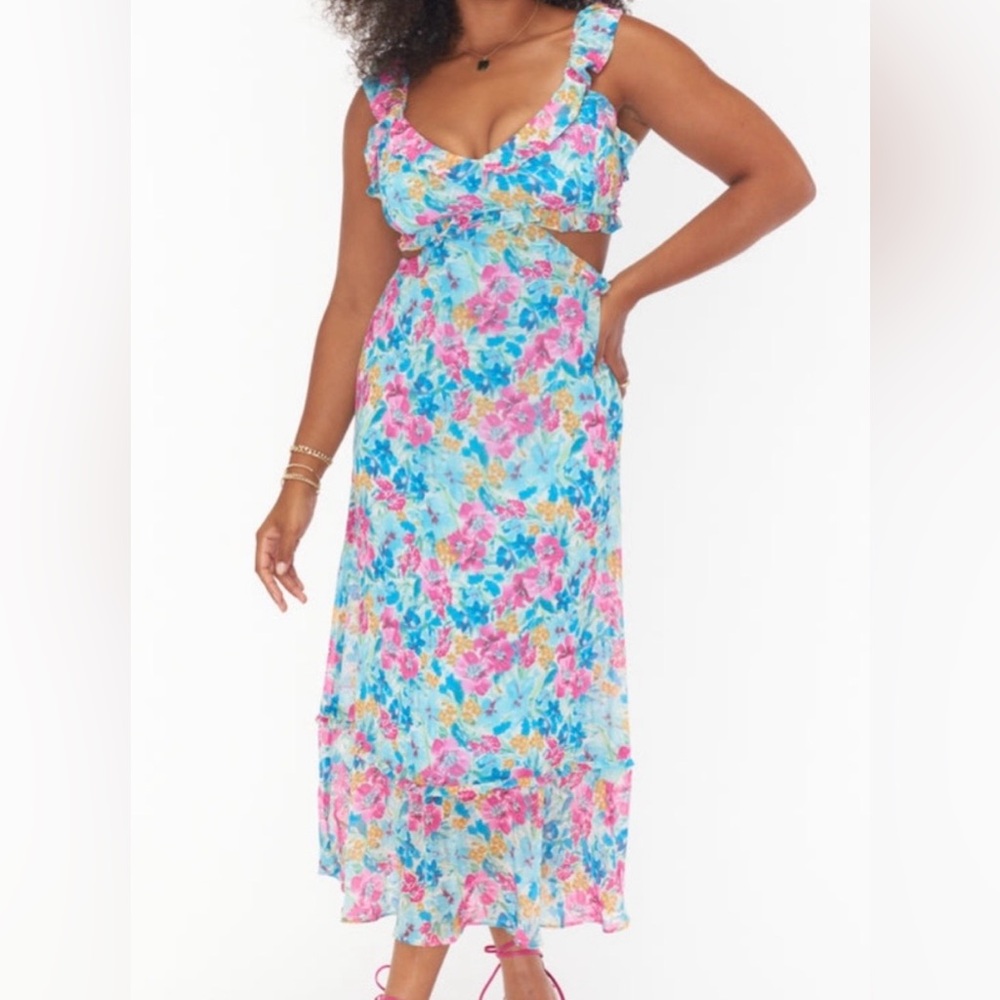 Show me your Mumu Garden Midi Dress